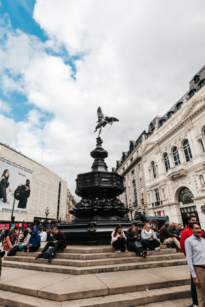 Piccadilly Circus in London
