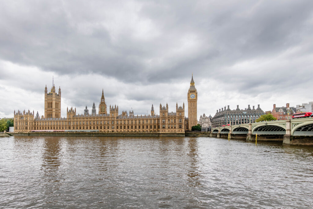 Houses of Parliament in London