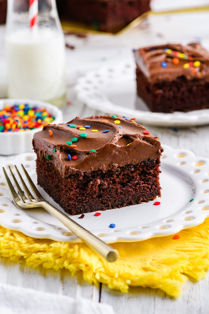 Pretty Focused Chocolate Cake Homework