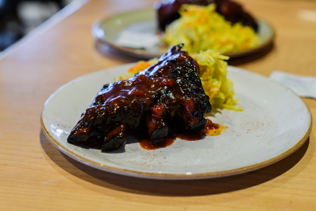 Ribs from The Southern Steak and Oyster in Nashville,Tennessee 